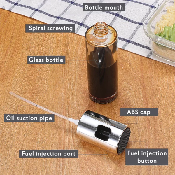Oil Spray Bottle - olive oil sprayer - bbq oil spray bottle - buy online refillable oil sprayer