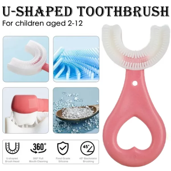 360 silicone baby toothbrush