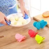 Butterfly Shape Kitchen Silicone Gloves, heat resistant pot gloves, cooking pinch grips