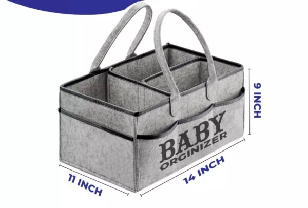 Baby Diaper Caddy Organizer, Portable Caddy Organizer, Newborn Shower Gift, baby caddy organizer, baby gadgets, baby products, Remove term: Foldable Felt Storage Bag Foldable Felt Storage Bag, Nursery Storage Basket, portable caddy Organizer, Portable Car Travel Organizer, Portable Organizer,