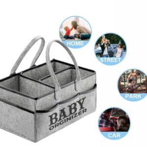Baby Diaper Caddy Organizer, Portable Caddy Organizer, Newborn Shower Gift, baby caddy organizer, baby gadgets, baby products, Remove term: Foldable Felt Storage Bag Foldable Felt Storage Bag, Nursery Storage Basket, portable caddy Organizer, Portable Car Travel Organizer, Portable Organizer,