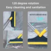 2 in 1 Cleaning Scrub Brush, cleaning brush with long handle, cleaning broom 2 in 1 Broom