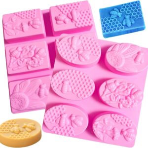 Soap Mold Big silicon liner Silicone Soap Mold for Soap Making 3D Handmade Craft Flowers Bathroom Kitchen Soap Mold silicon soap mold