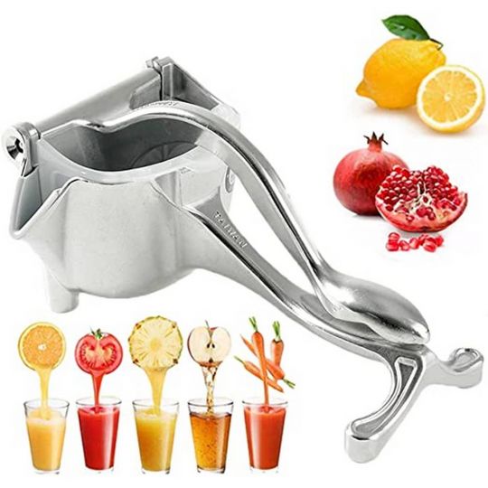 Manual hand press juicer household fruit juicer manual juice maker stainless steel hand squeezer Orange Lemon Smoothie Citrus Juicer