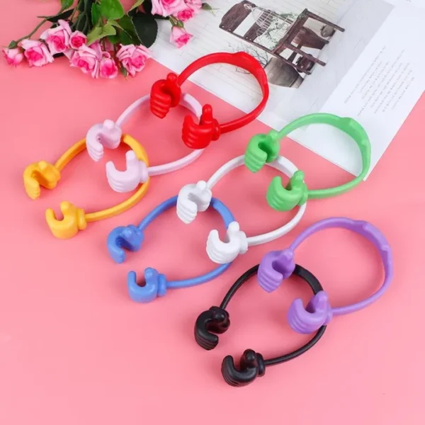 Hand Shape Mobile Holder ok shape phone holder plastic holder thumbs shape cellphone holder mobile stand table mobile stand phone stand