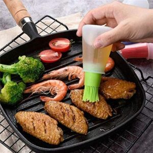 Silicone Oil Bottle Brush Grill Oil Bottle Brush Oil Bottle Brush Barbecue Cooking Baking Pancake BBQ Tools