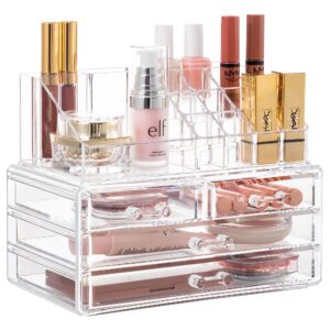 Acrylic Makeup Organizer, Transparent Cosmetic Organizer, Makeup Drawer Box Jewellery box