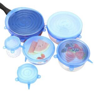 Silicone Stretch Lids Bowl Covers Food Cover Airtight Bowl Cover Lid Silicone Food Cover Universal Silicone Lids