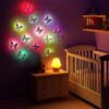 Butterfly LED Night Light, Beautiful Wall Night Lights , Kids Room LED Lights, Wall Sticker Lights, Butterflies Night Light, Lovely Butterfly LED Night Light, Color Changing Light Lamp, Home Decorative Wall Nightlights,