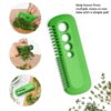 Kitchen Herb comb, Kitchen Vegetable Leaf Peeler, Comb Multi-Function Gadget, Creative Leaf Remover,