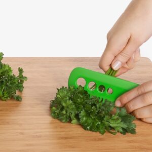 Kitchen Herb comb, Kitchen Vegetable Leaf Peeler, Comb Multi-Function Gadget, Creative Leaf Remover,