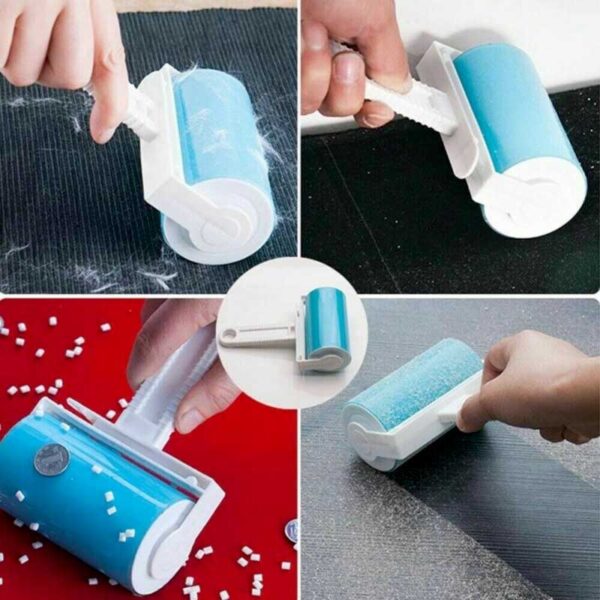 Reusable Lint Remover For clothes, Portable Mini Lint Roller, Clothes And Sofa Dust Collector, Self-Cleaning Roller Tool, Reusable Sticky Pet Hair Lint Remover, Accessories,