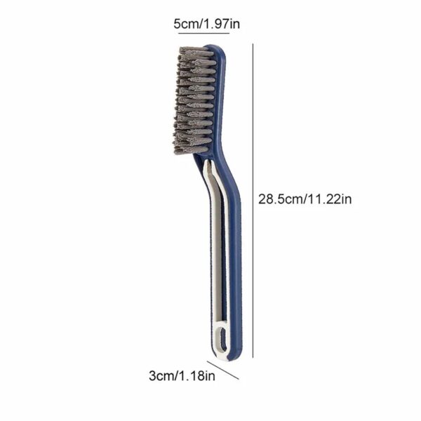 2 in1 Clip Hair Cleaning Brush for Wall, Multifunctional Floor Seam Brush 
