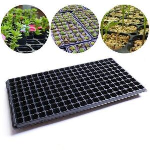 Seeding Tray (128 Holes), Thick black seedling tray, Nursery seed tray, Seeds starter Tray, Plastic Seed Tray, Mesh Seed Tray,