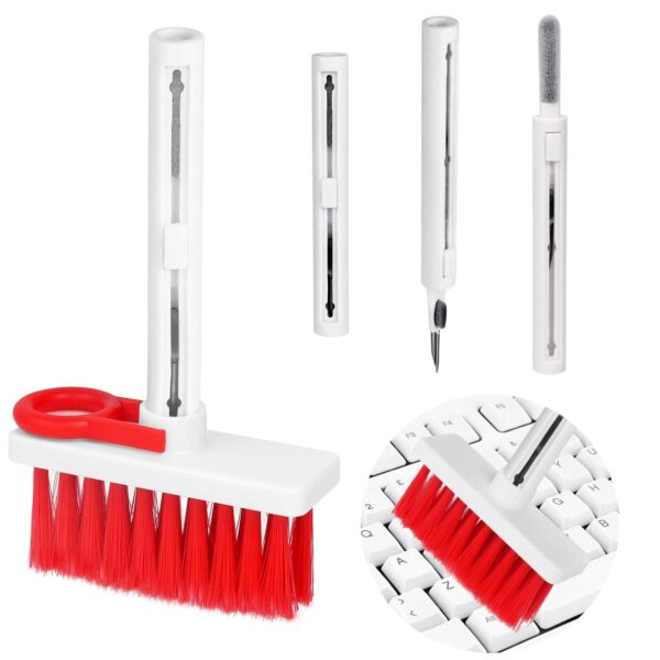 5 In 1 Keyboard Cleaning Brush, clean laptop keyboard brush, Cleaning Soft Brush, keyboard cleaning brush kit, clean laptop keyboard brush , 5 in 1 keyboard cleaner, keyboard cleaning brushes,