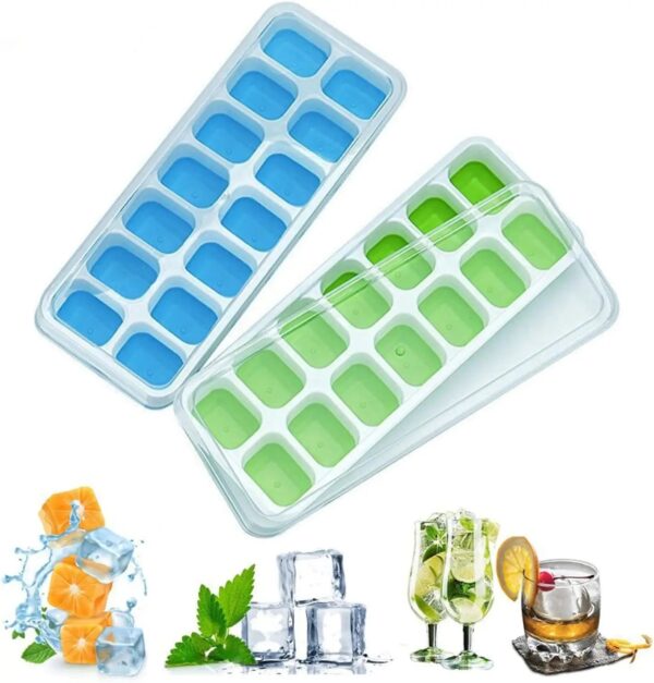 Silicone Ice Cube Tray,