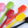 silicone spatula spoon, non stick cooking spatula, non stick spoon, heat resistant spoon, Rubber Spoon Spatula, Flexible Scrapers Baking Mixing Tool, Silicone Mixing Spoon, utensil spatula spoon,