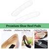 Transparent Liner Insole, Gel Silicone Heel Grip, Insole Shoe, Foot Care Protector, Patch Pain Relief, Shoe Insert Pads, Feet Cushion Shoes Insoles, Anti Slip Rubbing Self Adhesive Grips,