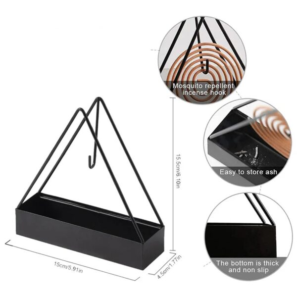 Mosquito Coil Holder, Coil Holder Stand, Insecticide Refill Coil stand, Wall Mounted and Coil Stand, Triangle Coil Holder,