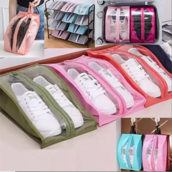 Shoe Organizer with Zip - Travel Shoe Bag - Single Shoe Organizer - Shoe Storage Bag - Waterproof Shoe Storage Bag - Shoe Storage Pouch bag