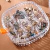 Acrylic Transparent Jewellery Box, Transparent Jewellery Storage Box, Crystal Clear Acrylic Jewelry Storage Box, jewellery organizer, Portable Jewelry Box, Jewelry Box,