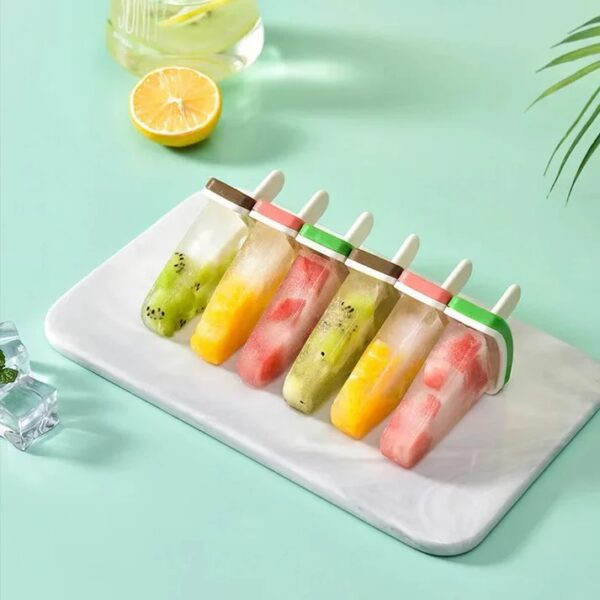 Fruit Shape Ice Cream Mold, Tropical fruits ice cream, Ice Lolly Kulfi Moulds, Ice Cream Pop Maker, Popsicle Ice Cream Mold,