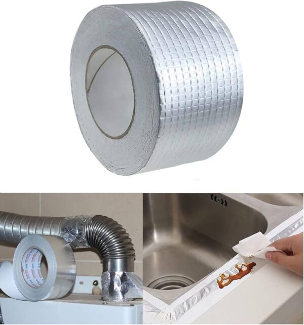 Aluminium Foil Tape - Heat Resistant Foil Tape - Waterproof Foil Tape - Waterproof Tape Price - Online Shopping In Pakistan