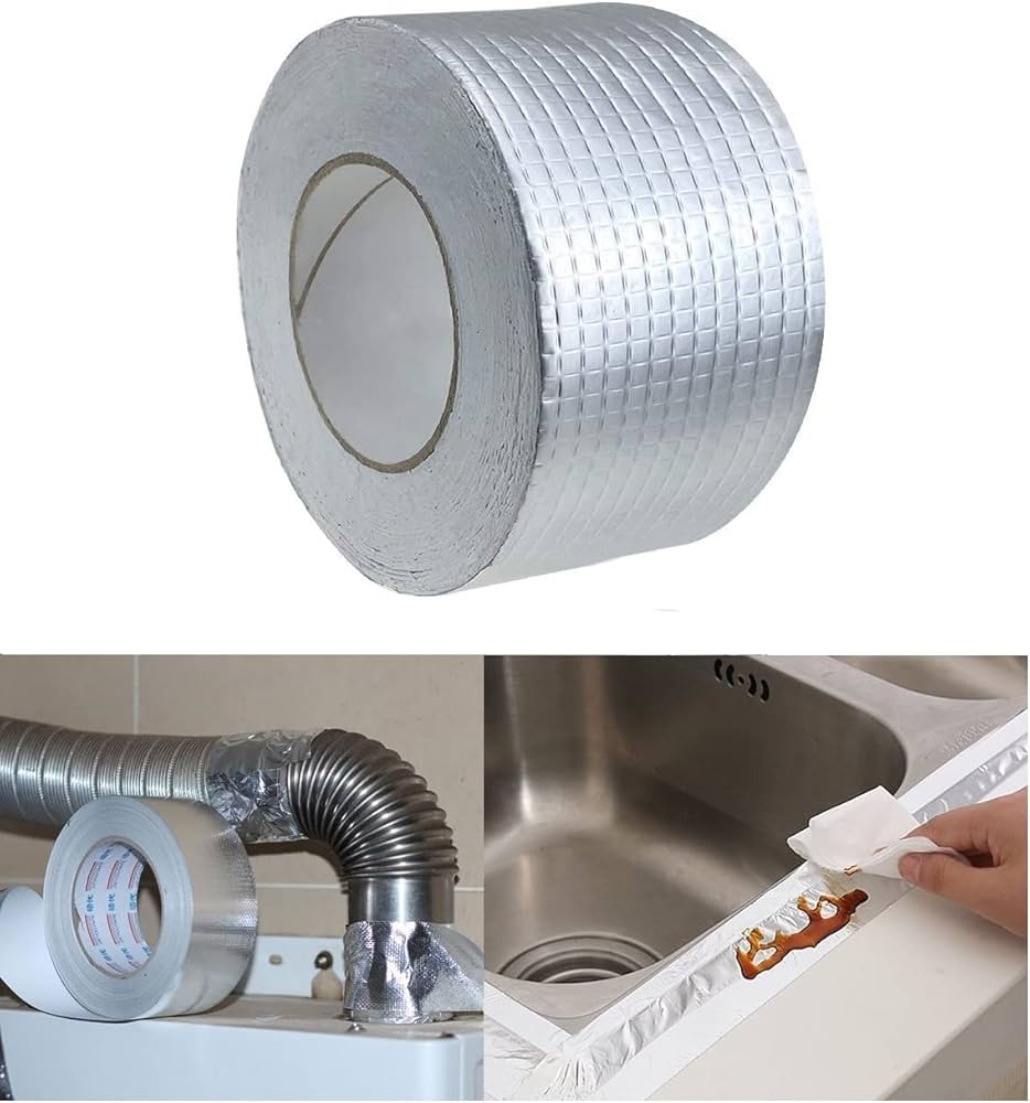 Aluminium Foil Tape - Heat Resistant Foil Tape - Waterproof Foil Tape - Waterproof Tape Price - Online Shopping In Pakistan